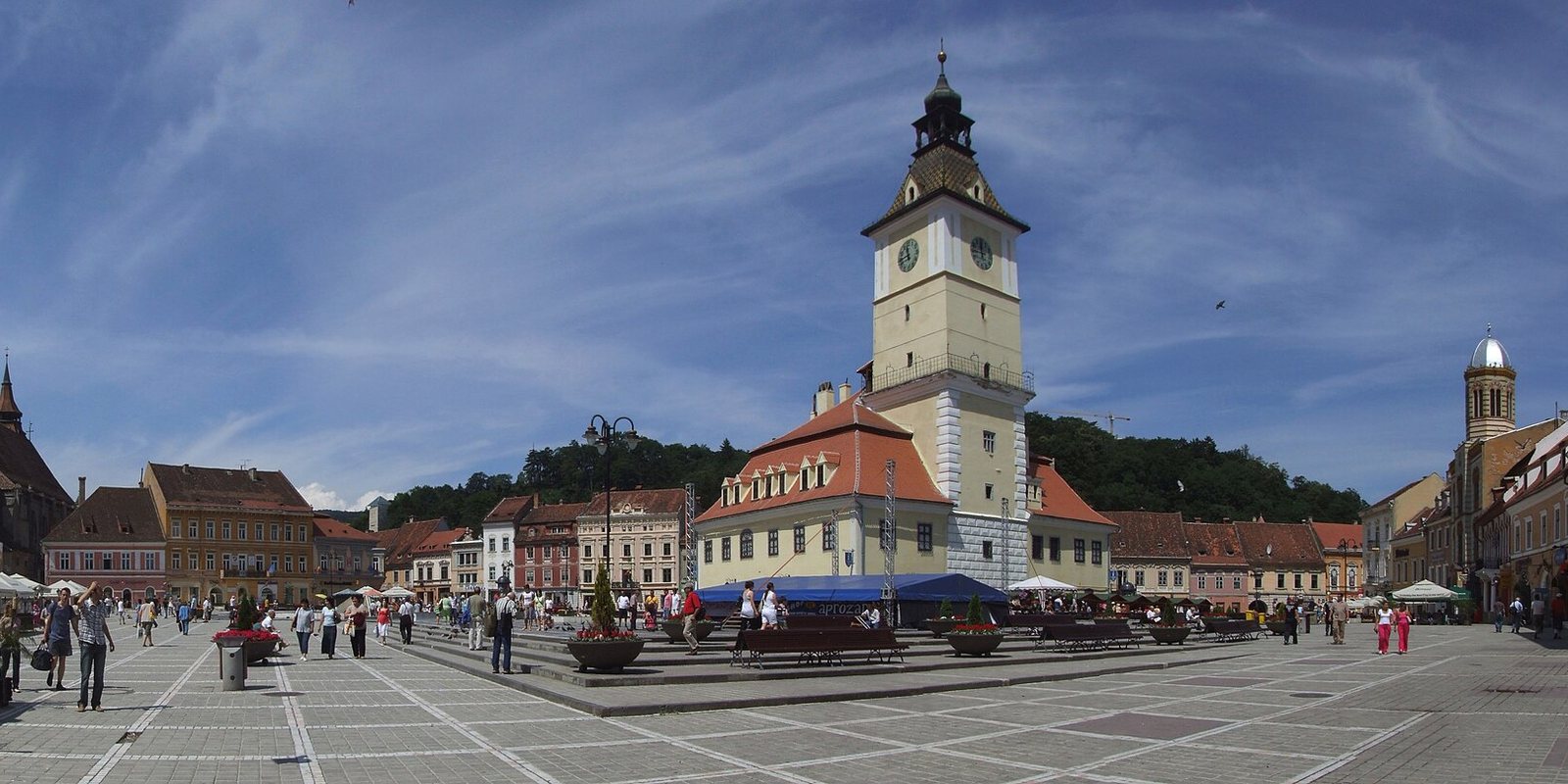 Braşov (Kronstadt, Brassó) - market square