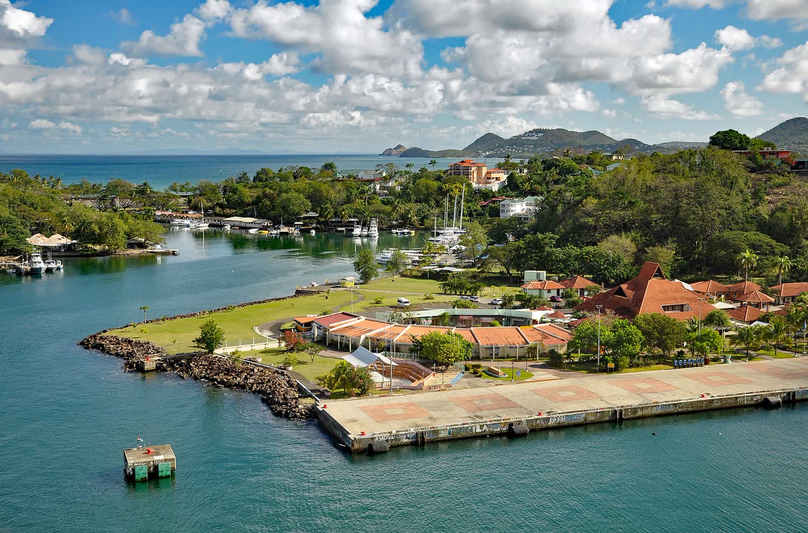 Saint Lucia - Castries Harbor
