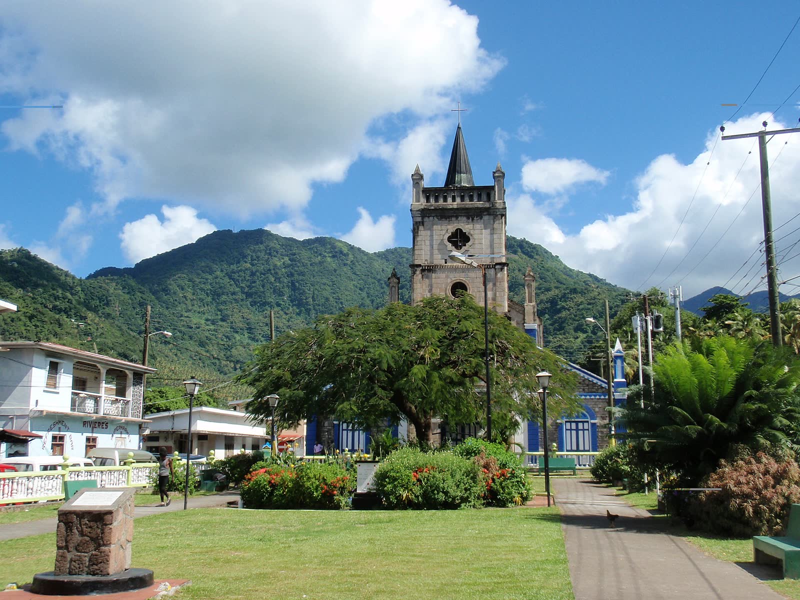 Central Park, Soufriere Saint Lucia