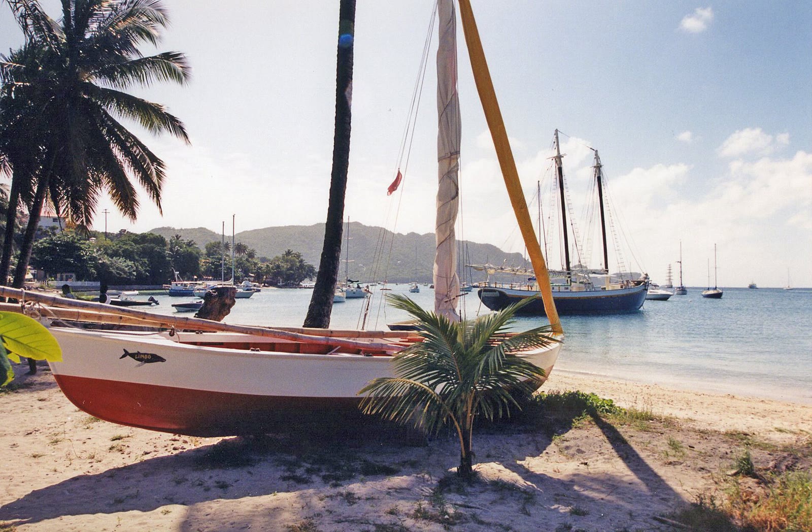 Admiralty Bay in Port Elizabeth, Bequia, part of St. Vincent and the Grenadines - panoramio (1)