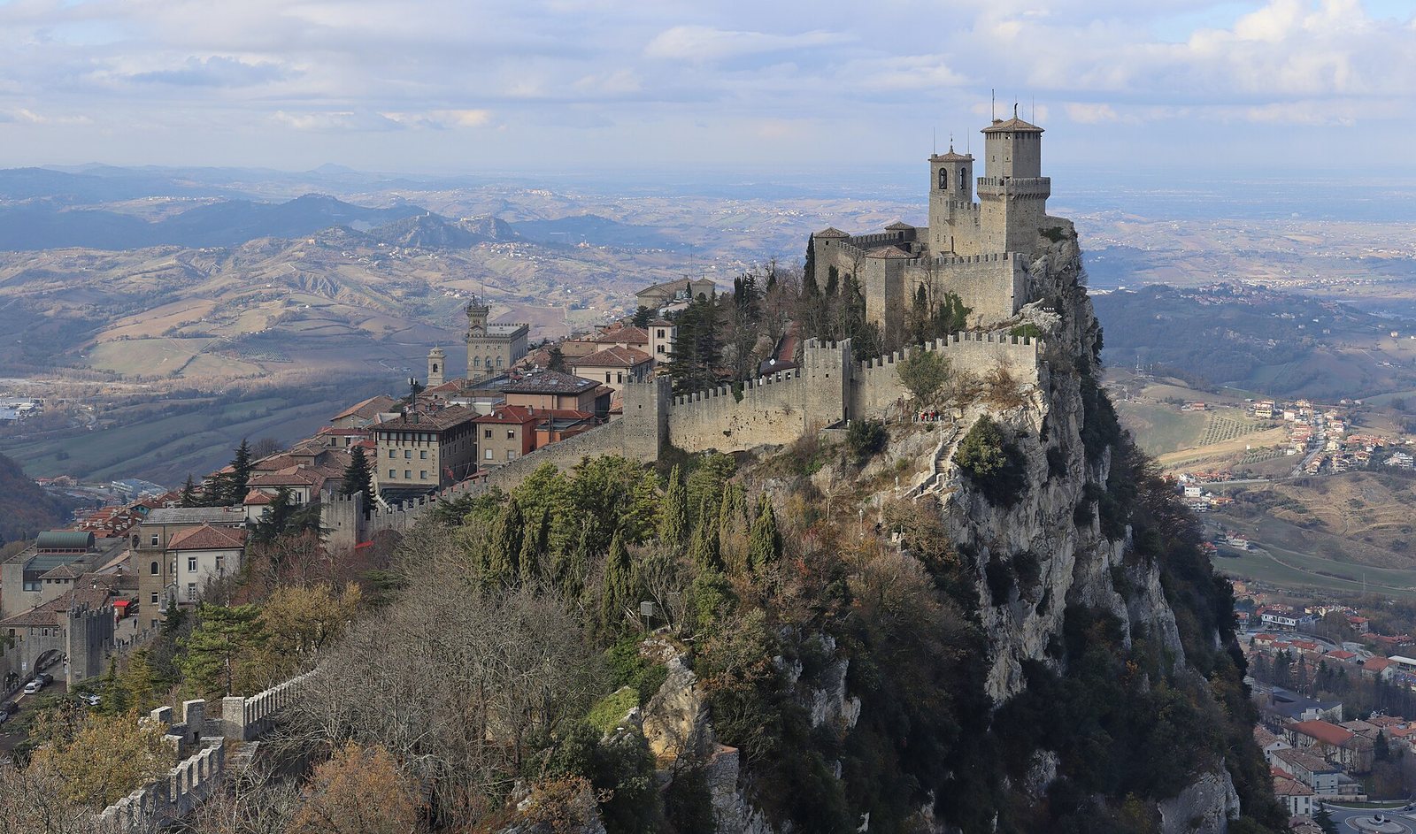 Guaita fortress and the City of San Marino (2023)