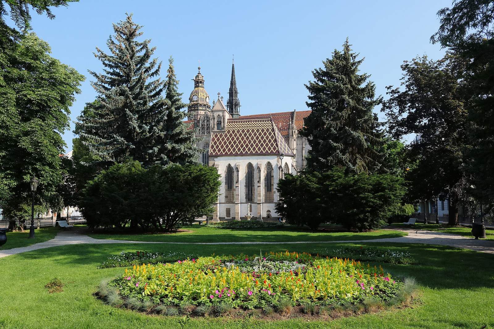 Kosice - St. Michael Chapel, Cathedral, Park
