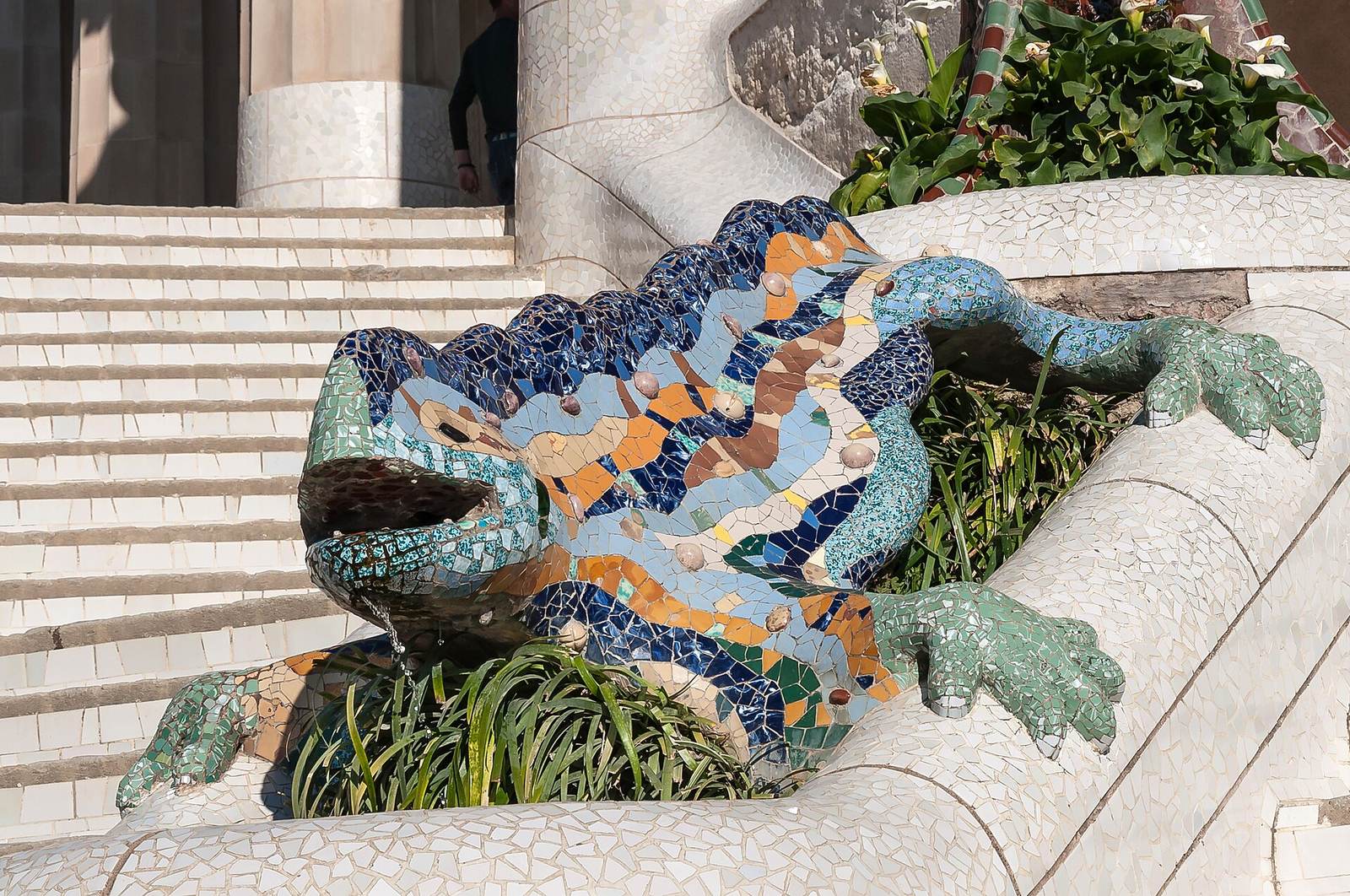 Barcelona Parc Güell el drac