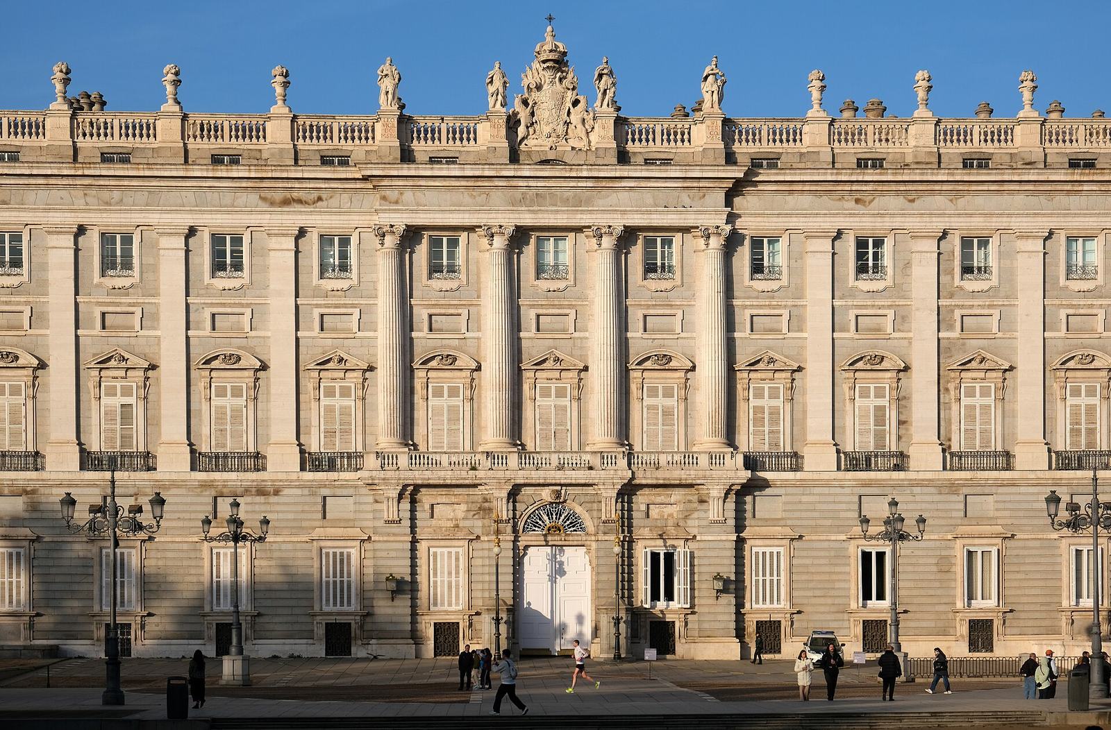 Royal Palace of Madrid east facade 1