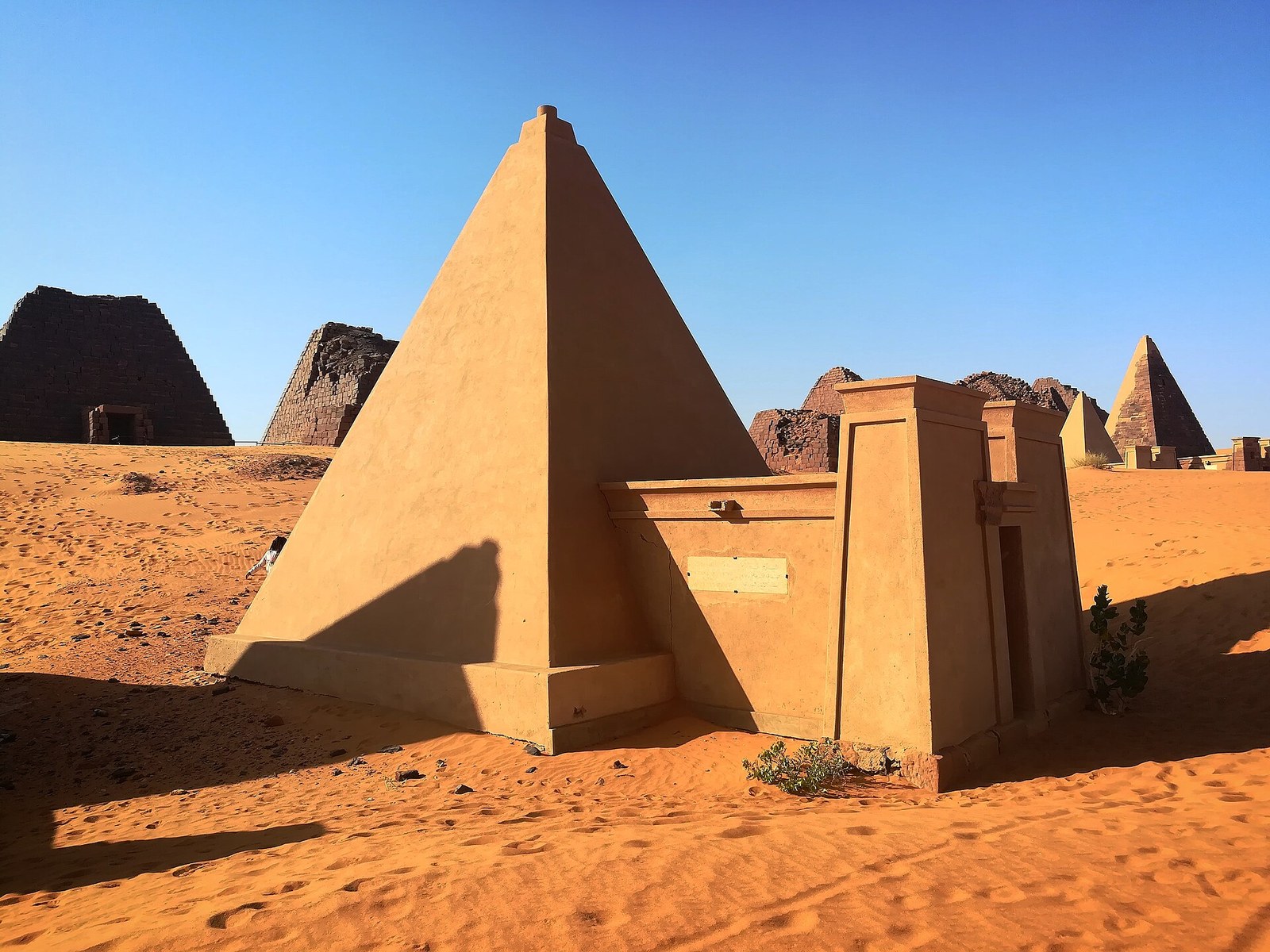 Pyramids of Meroe in Bajrawiya, Sudan 09