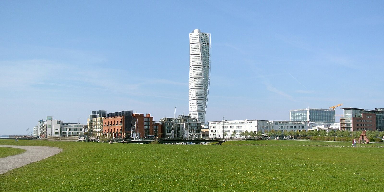Västra hamnen Malmö panorama
