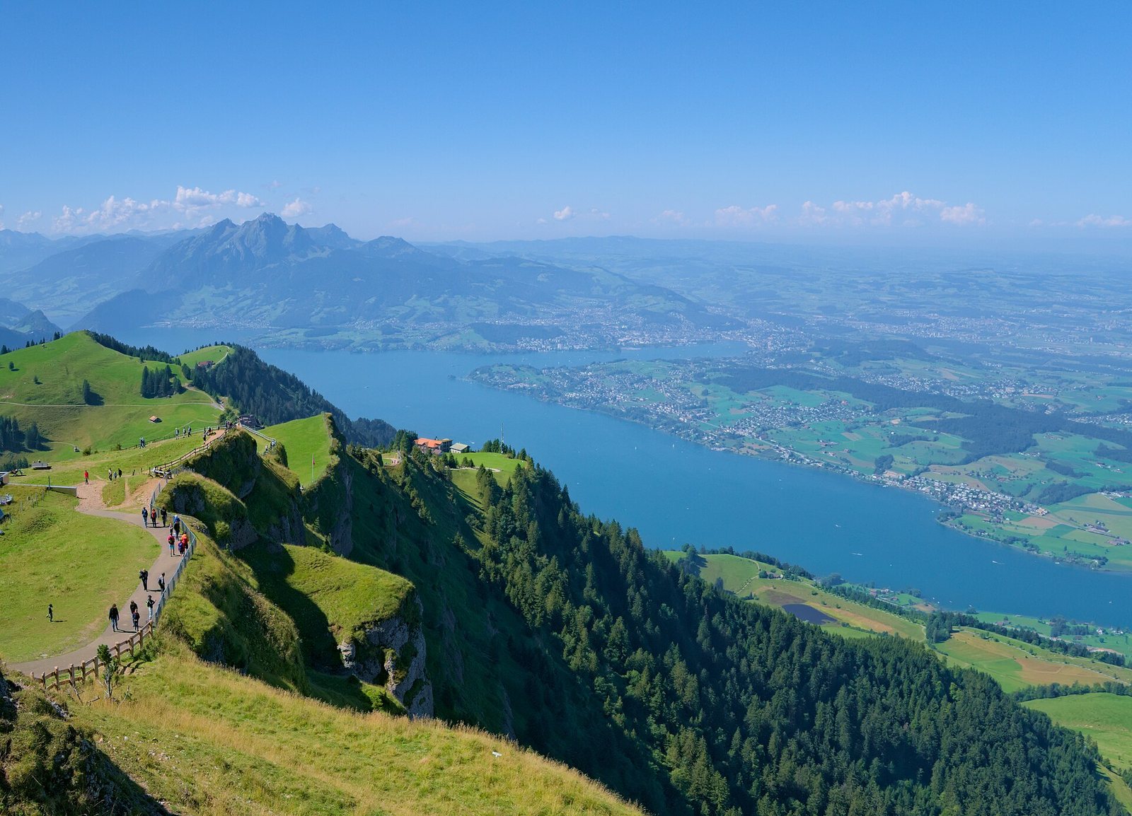Lucerne and Pilatus from Rigi 20210905