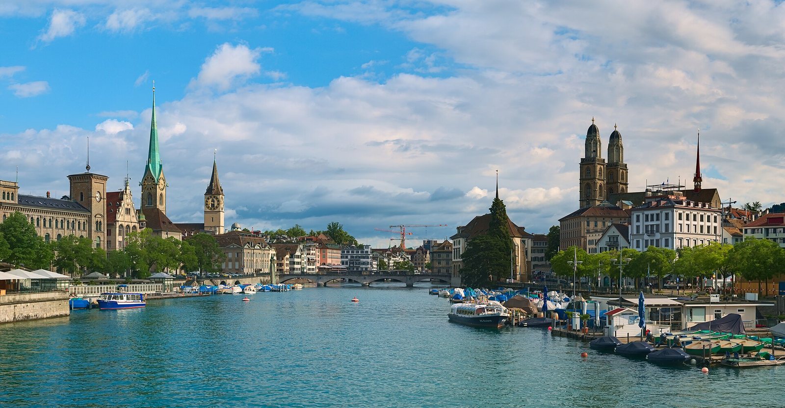 Zürich view Quaibrücke 20200702