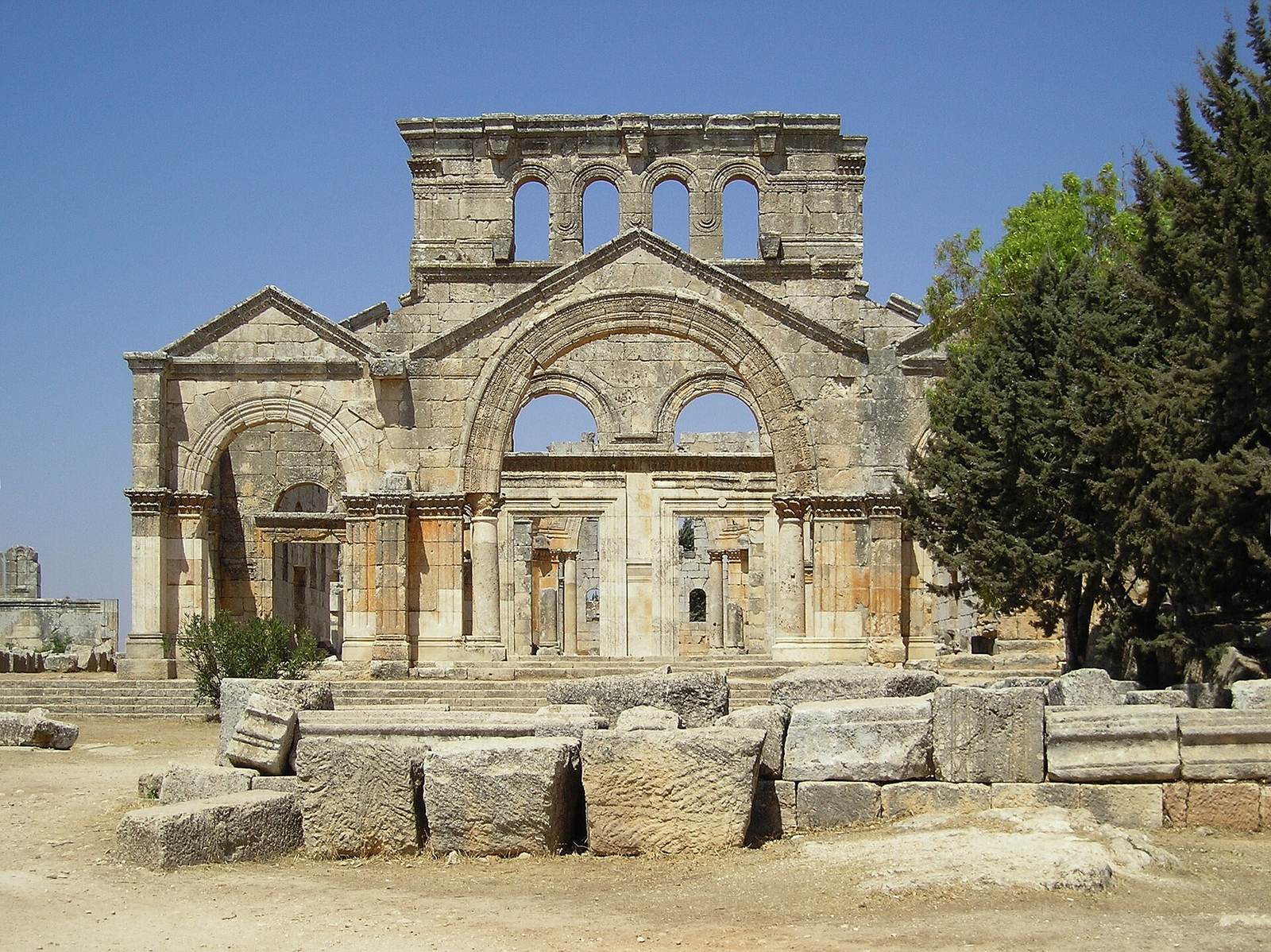 Ruins of St Simeon Stylites