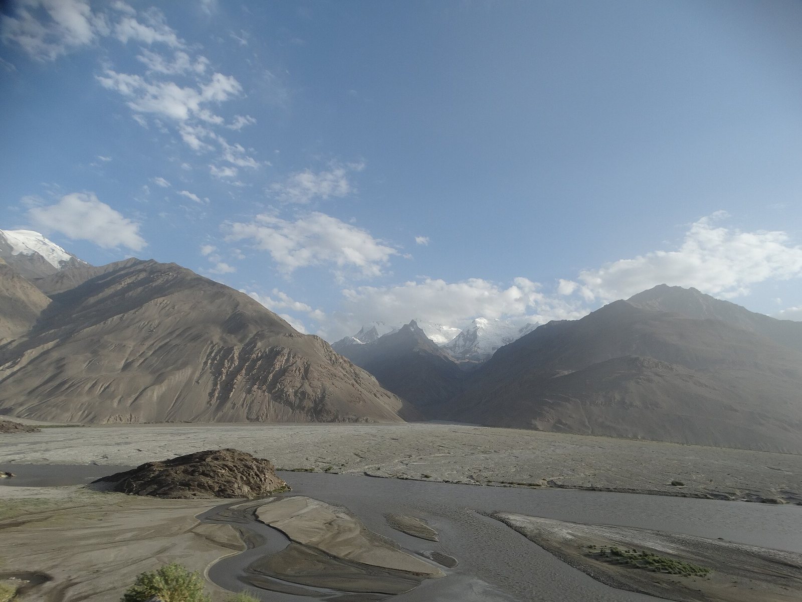 Panj river landscape