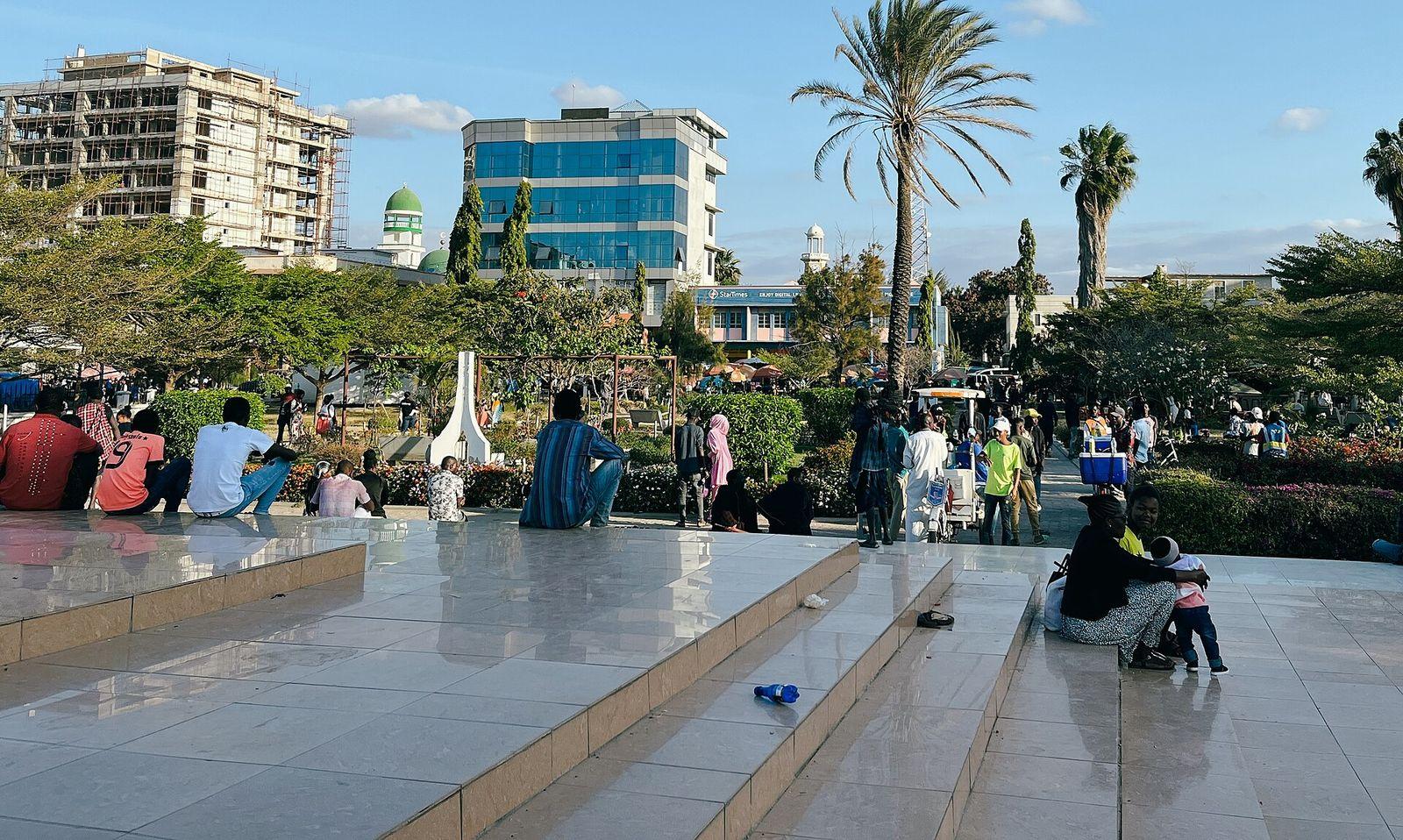 Scene at Nyerere Square, Dodoma City