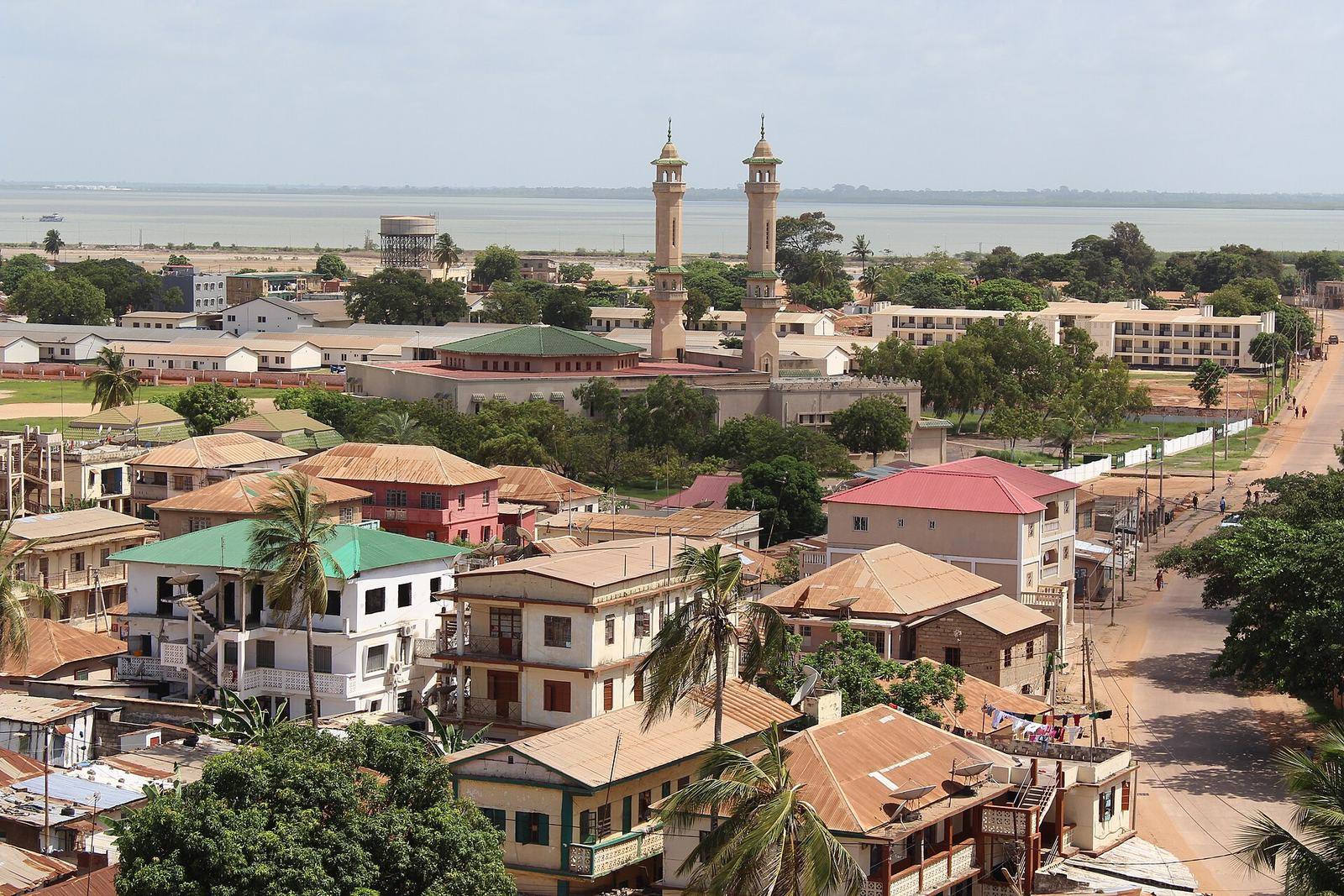 Banjul Gambia skyline
