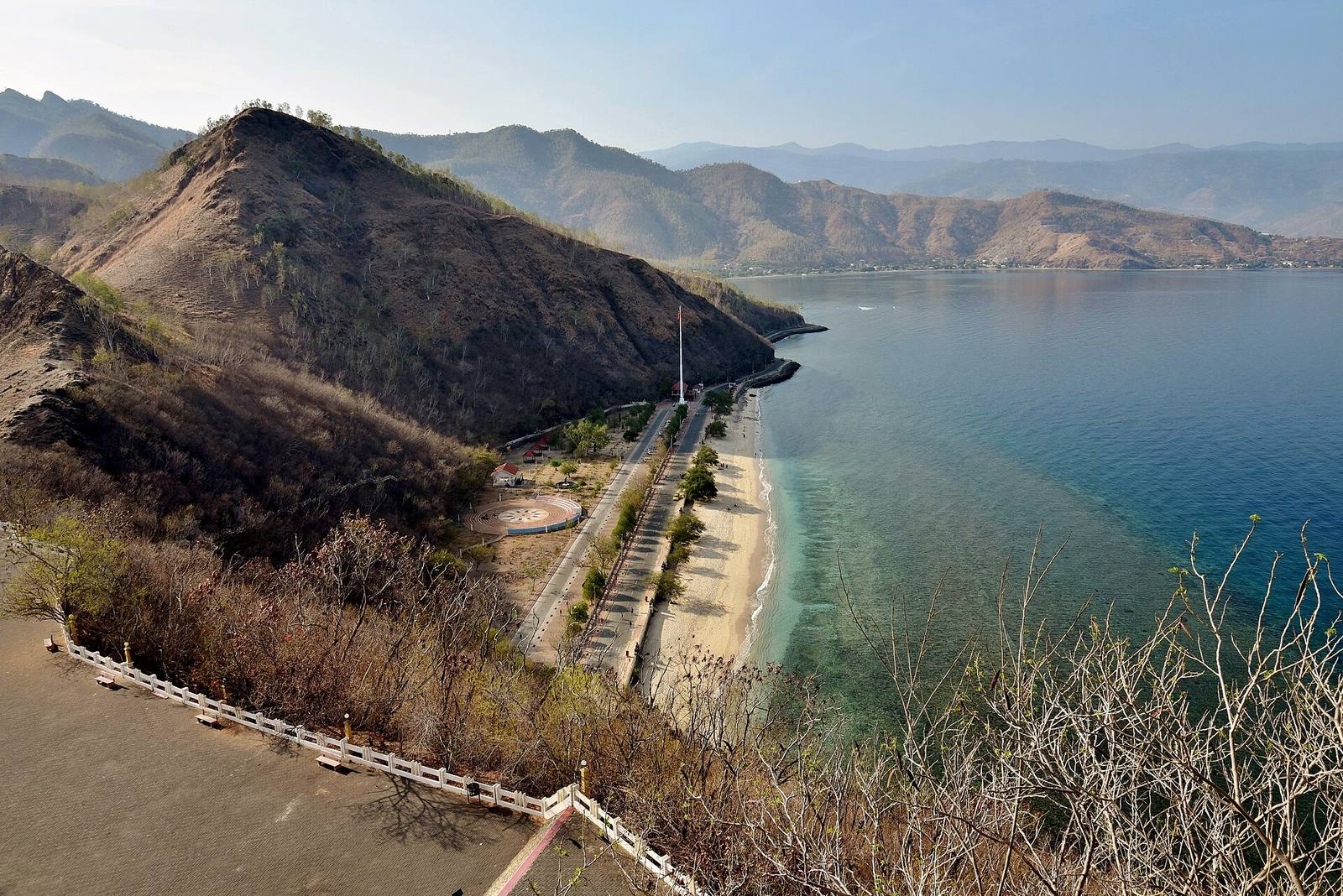 Cristo Rei beach, Dili, 2018