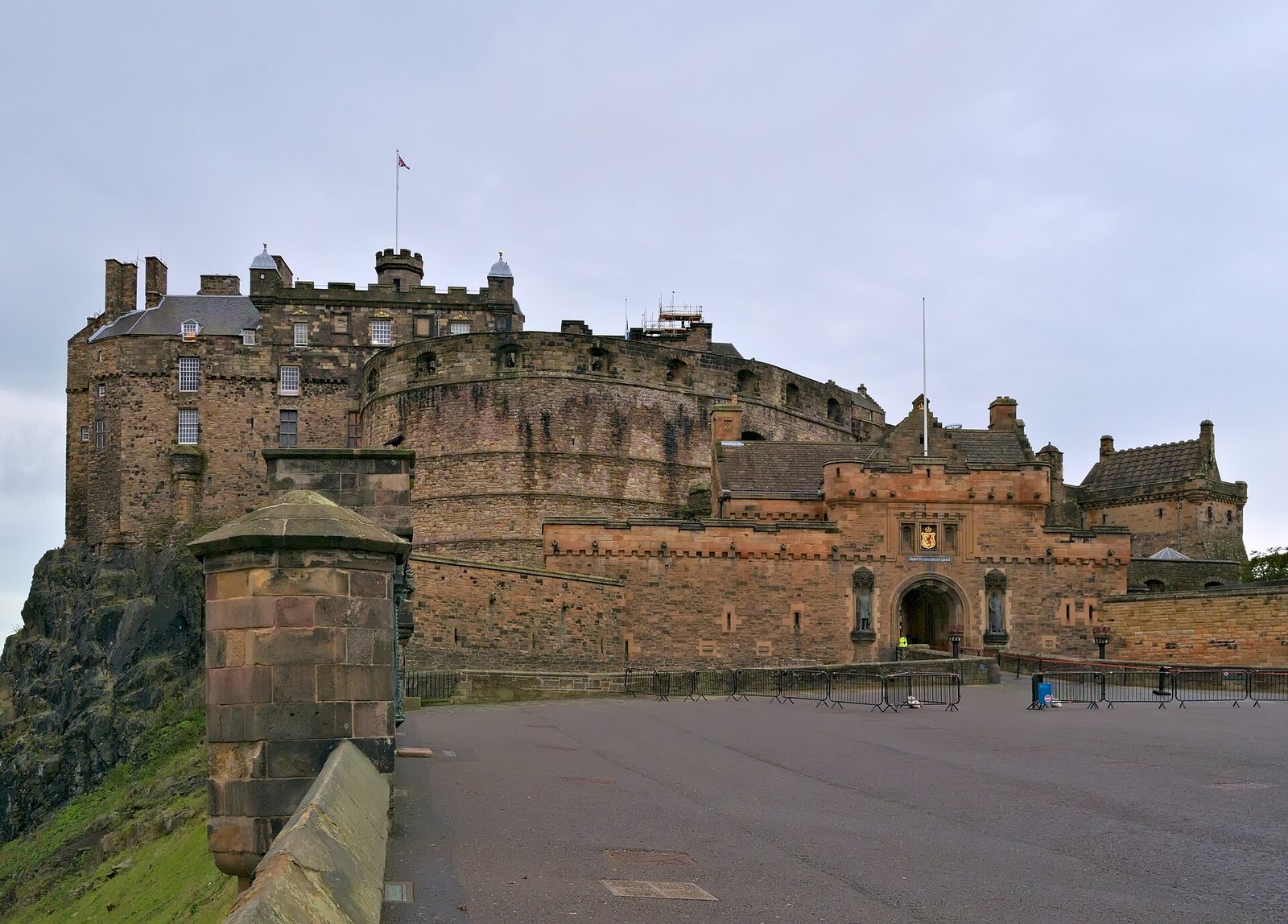 Edinburgh Castle from Esplanade 20211019